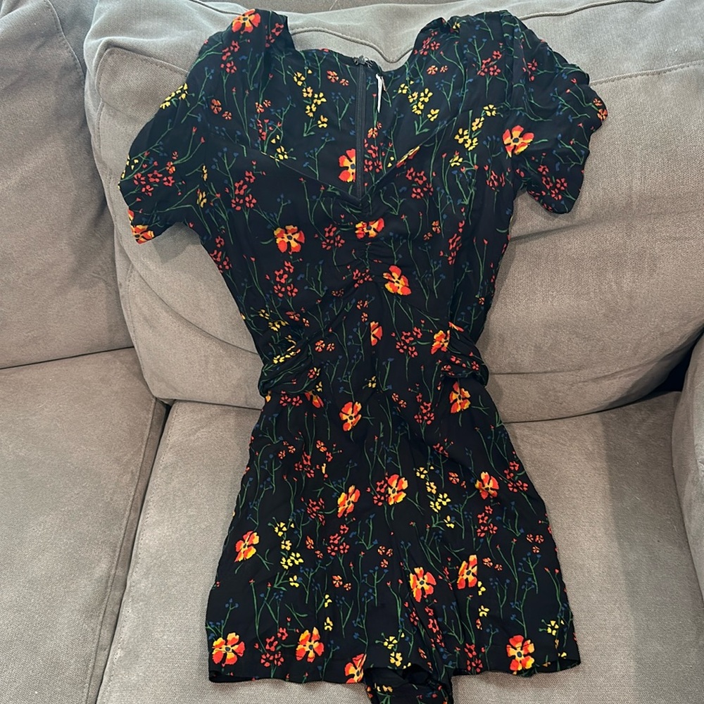 Free People Floral Romper